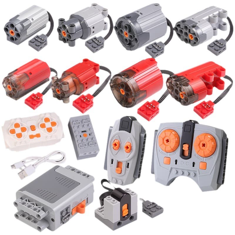 Внутренние совместимые арматуры LEGO совместимые двигатели Power Technology Group строительный блок литиевой батареи коробка приемника PF части