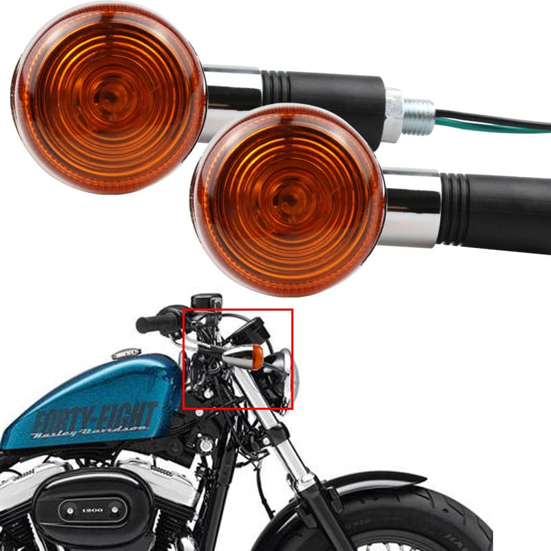 Мотоцикл Модифицированный поворотник Prince XV250 Harley Bullet указатель поворота дневные ходовые огни