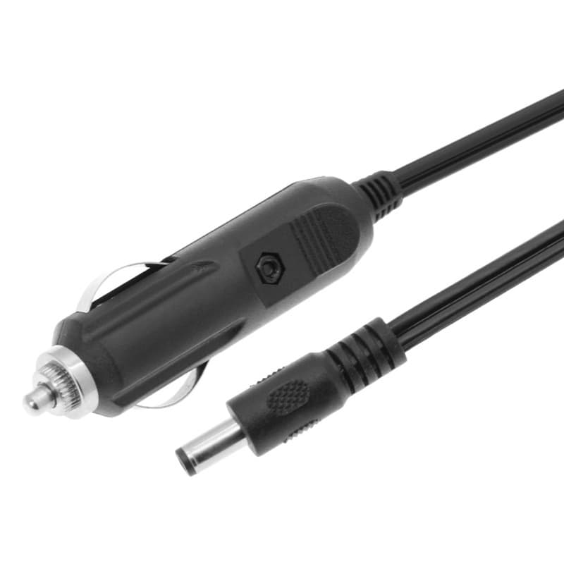Поставка производителя 12V24V Американский автомобильный прикуриватель хвост 5521dc18AWG черный параллельная линия 3 метра