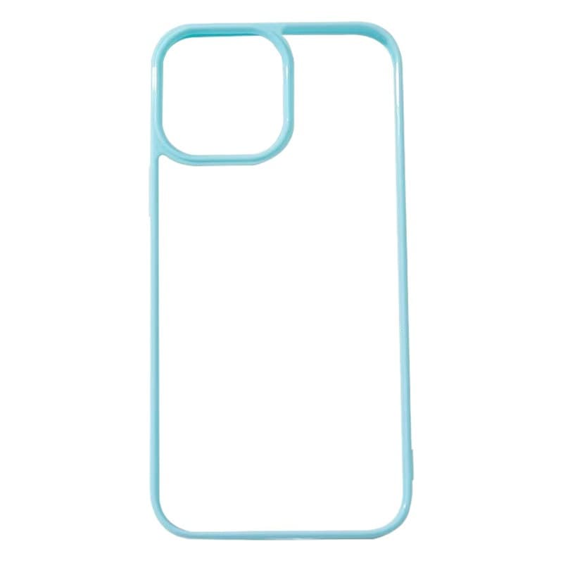 IPhone 15Pro чехол для телефона жесткий нижний падение клей Макарон цвет края DIY Groove iPhone 14 чехол для телефона