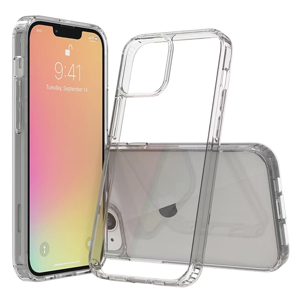 Применимо к акриловому чехлу для телефона Apple 15pro оптом iPhone14 устойчив к падению 1,5 мм акриловый чехол для телефона