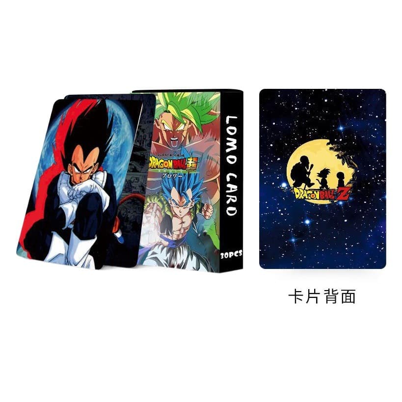 Анимация периферийная Dragon Ball Двусторонняя 30 маленькая открытка ЛОМО карта фотооткрытка поздравительная открытка коробка маленькая открытка