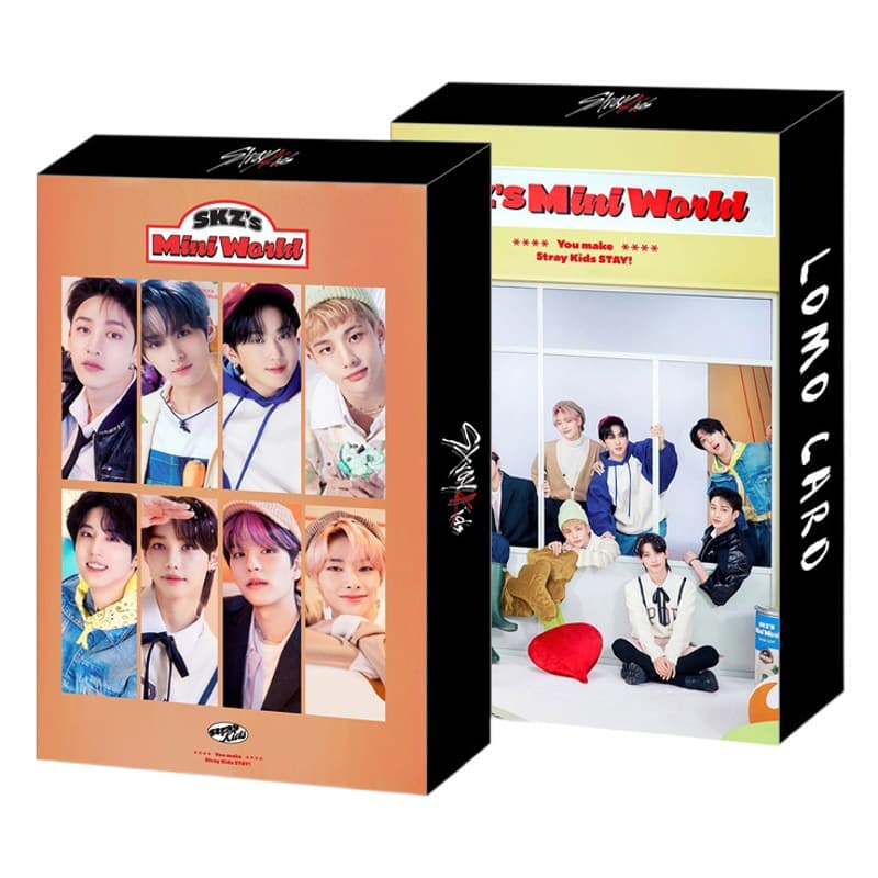 Новый стиль спот Straykids альбом LOMO карта в штучной упаковке HD фото карта маленькая открытка книга