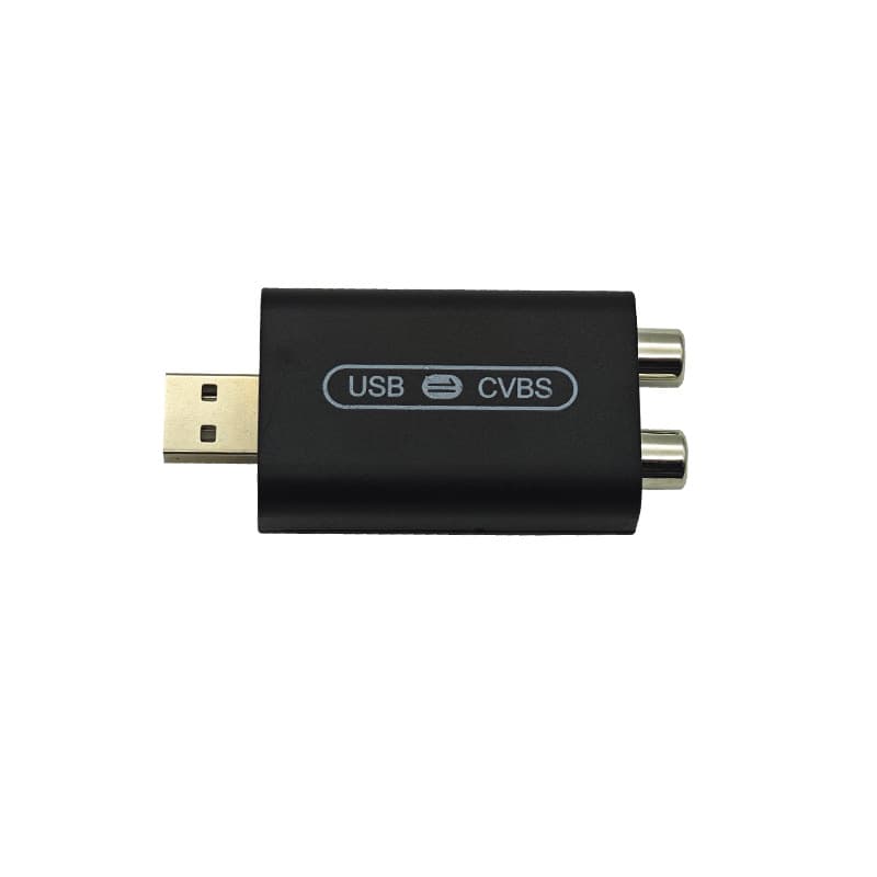 Конвертер видео с USB-интерфейса автомобиля в видеодисплей на подголовник, адаптер CVBS/AV