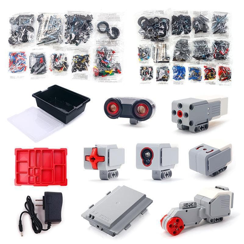 Совместимость с Lego Education EV3 набор 45544 Научно-образовательный детский блок сборки 45560 игрушечный робот-программист