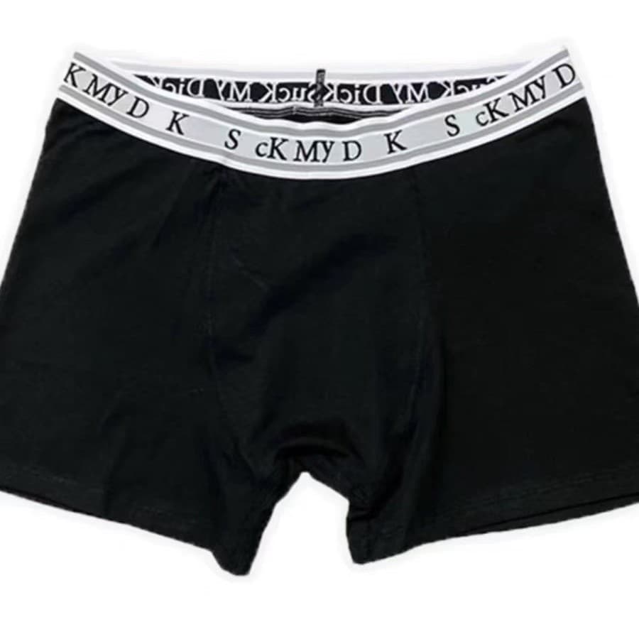 (Спот) Thug Club подделка слогана буква обнажает плоские угловые трусики для мужчин и женщин