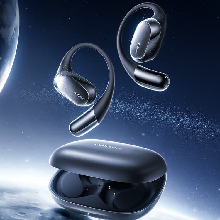 Наушники LiLai FREE12: новые Bluetooth-наушники Linklike, с креплением на ухо, не внутриканальные, открытого типа, с воздушной проводимостью.