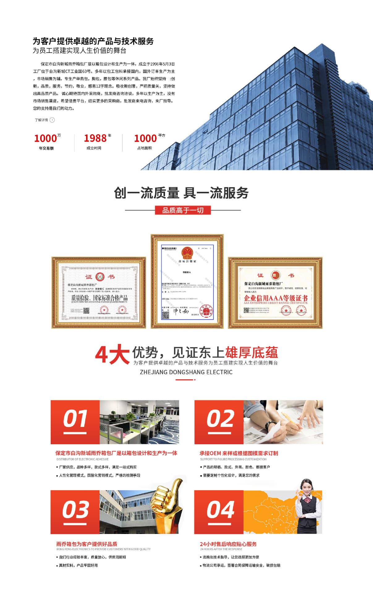 Baoding Yuqiao Bags Co., Ltd.