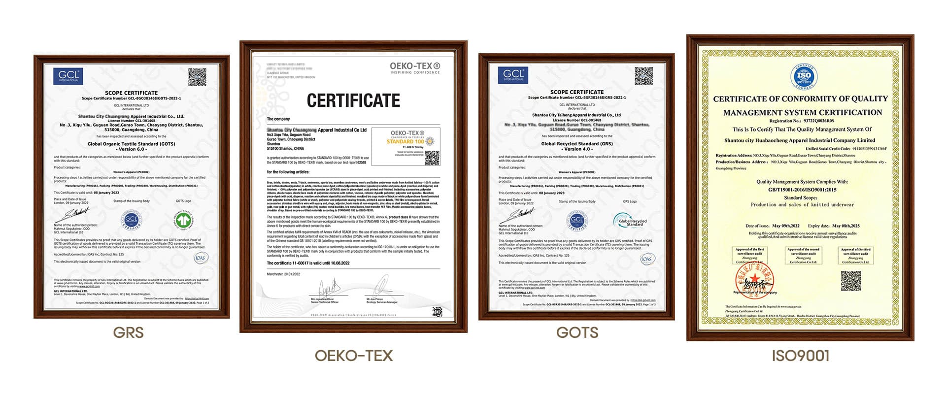 Guangdong Taiheng Fashion Technology Co., Ltd.