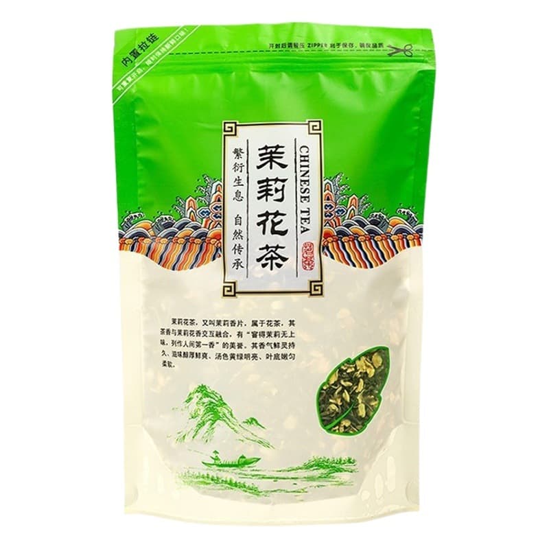 Живые взрывы Poly Tianhe Новый жасминовый чай Лучжоу-аромат оптом чайные пакетики 250 г оптом Поколение волос