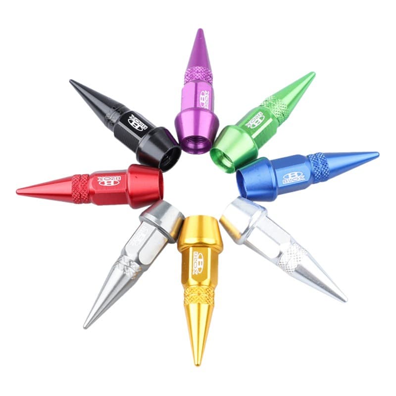 Автомобильная шина крышка клапана из алюминиевого сплава мотоциклетная универсальная велосипедная Модифицированная Персонализированная заостренная крышка сердечника клапана