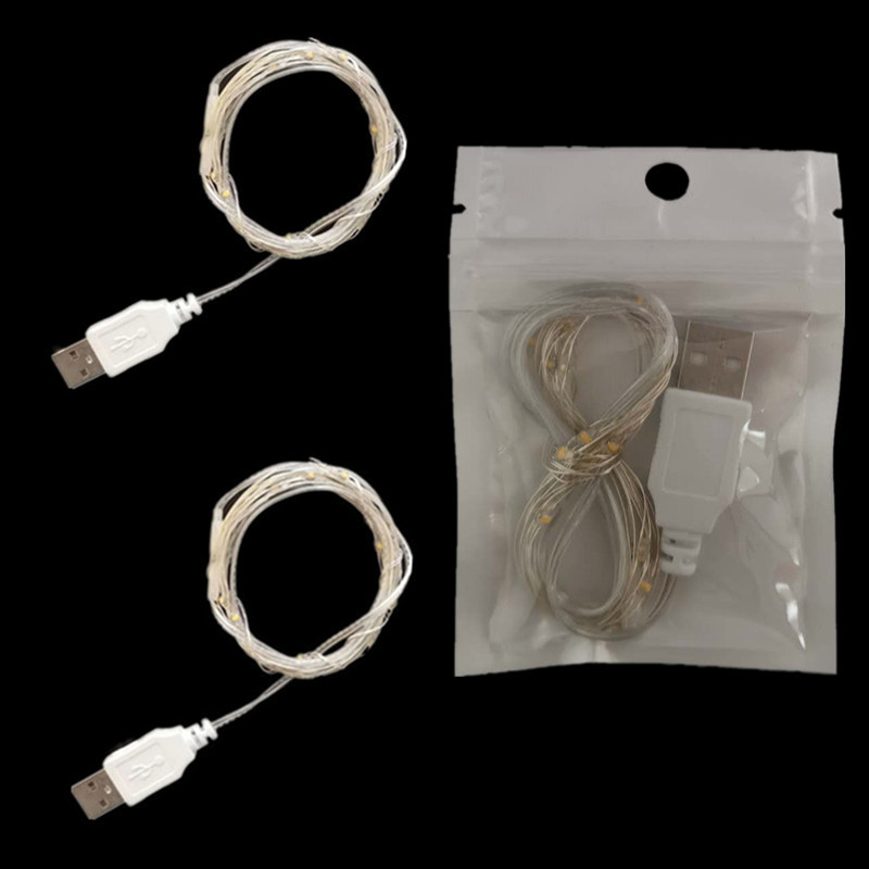 Светодиодная гирлянда USB медная проволока оптом из Китая