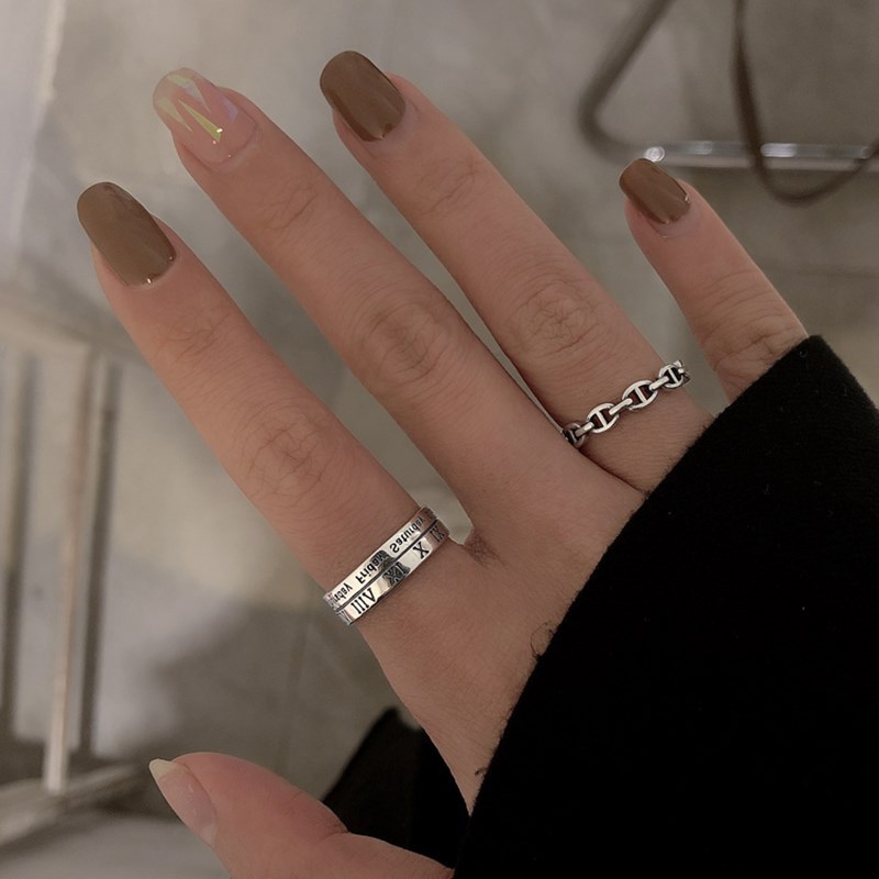 Серебряное кольцо 925 пробы с римской цифрой оптом из Китая