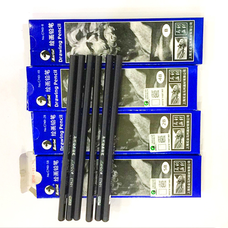 Карандаши Marley Sketch 2B 12B 14B для рисования оптом из Китая