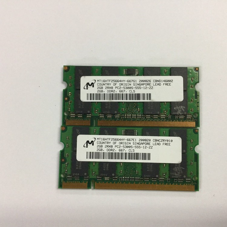 Оригинальный модуль памяти ноутбука 2GB667 PC2 5 оптом из Китая