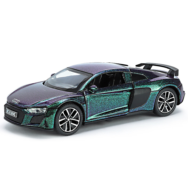 1:32 Audi R8 из сплава, гоночная машинка оптом из Китая