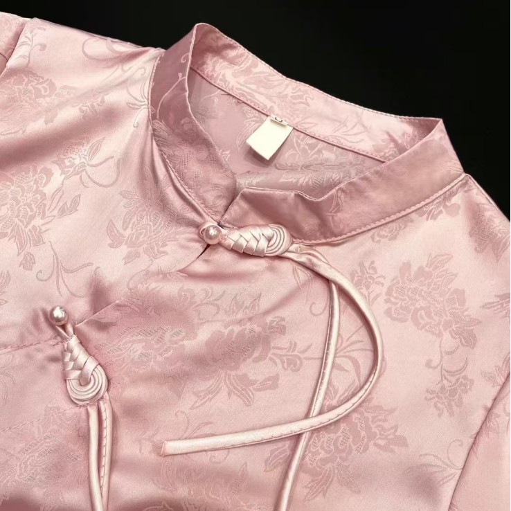 Ткань Hanfu с цветочным жаккардом оптом из Китая