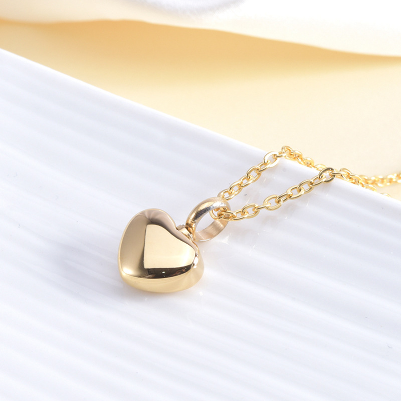 Кулон-флакон для праха сердце 18K оптом из Китая