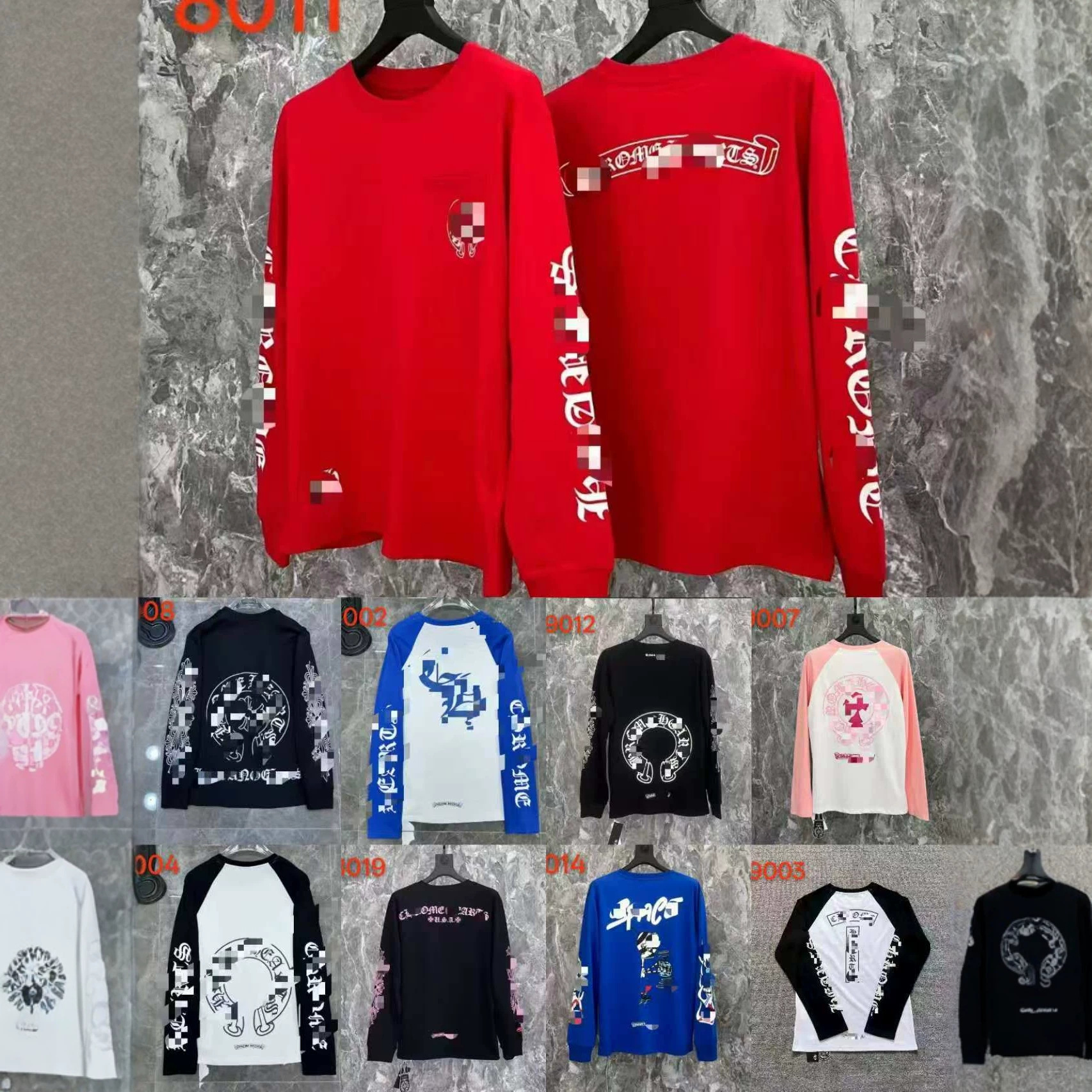 Футболки Chrome Hearts оптом из Китая — хлопок, принт, мужские и женск