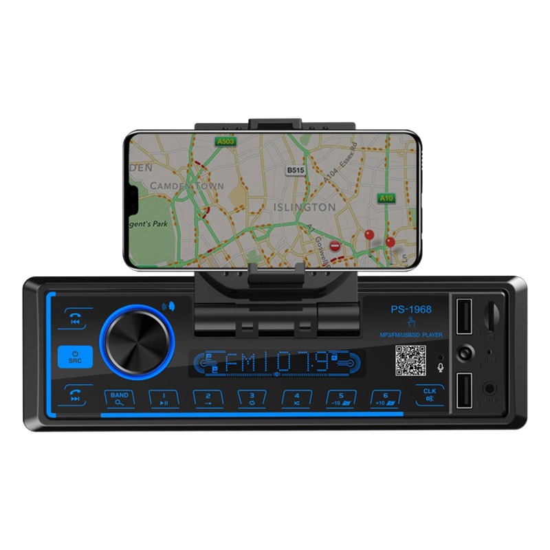 Сенсорный держатель для телефона в авто с Bluetooth и MP3 оптом из Кит
