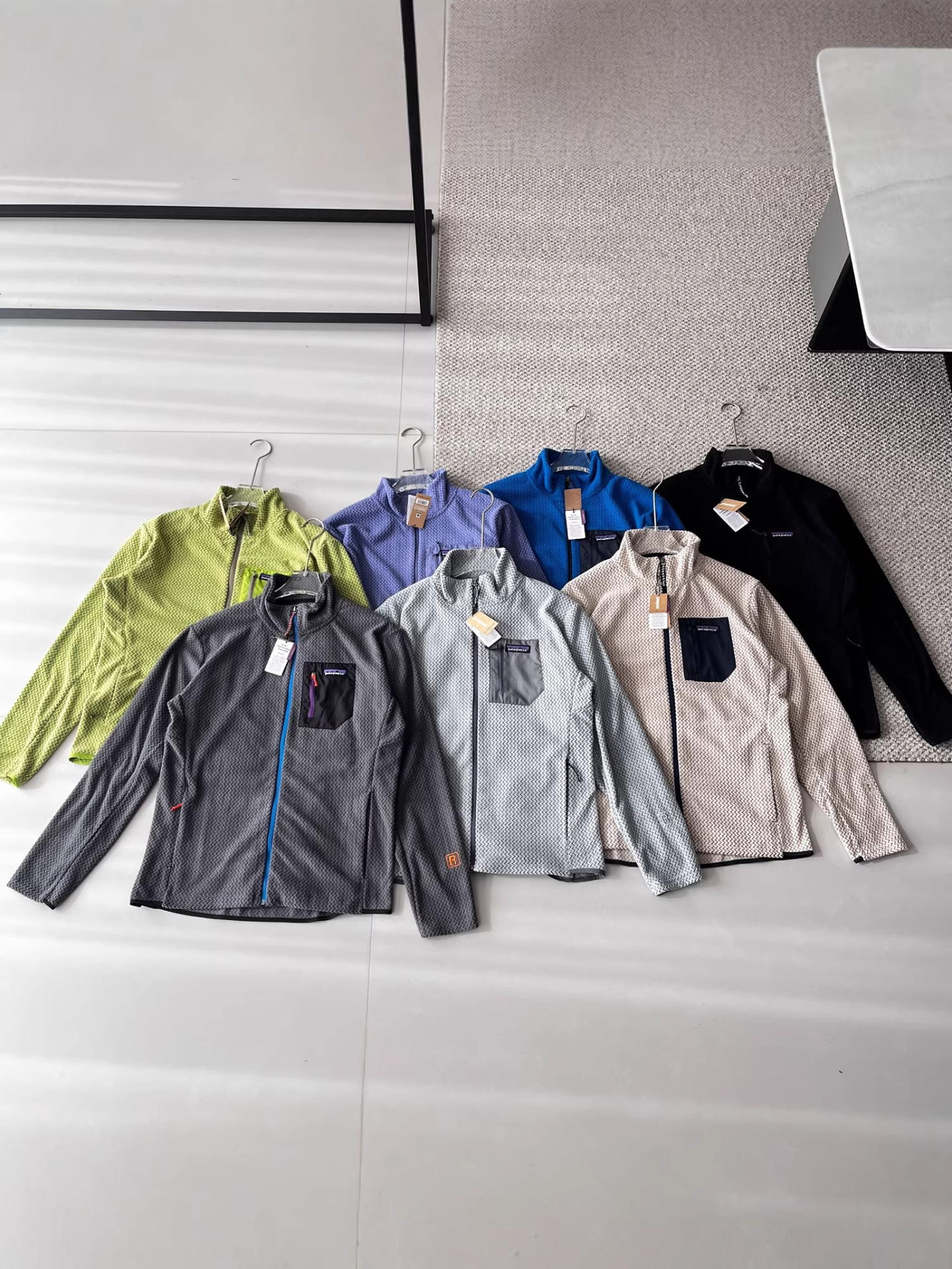 美式Pat M's R1Air Zip Neck户外保暖立领全拉链抓绒衣外套中间层 оптом из Китая