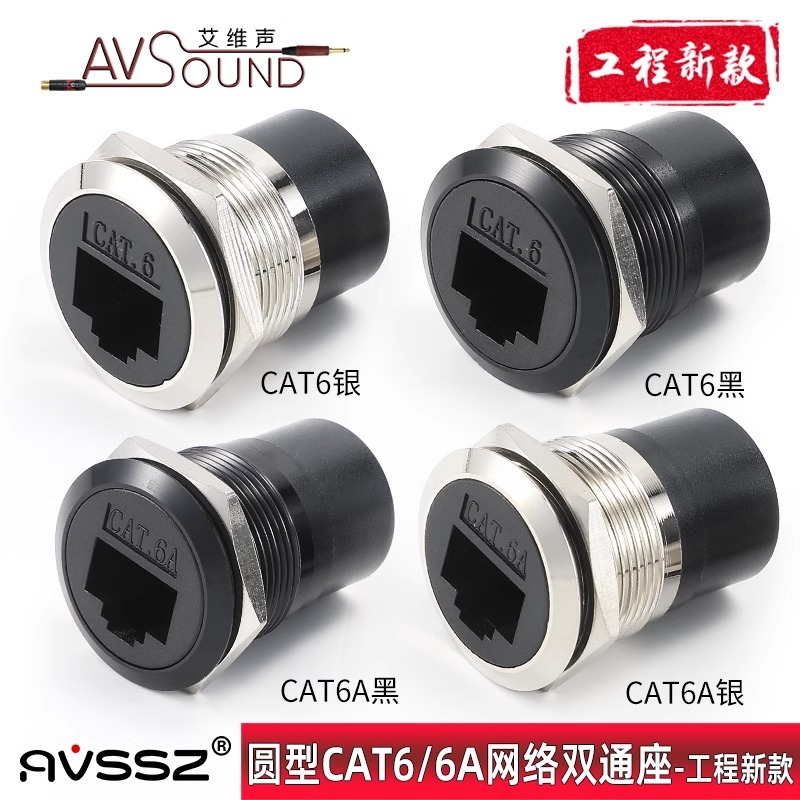 Металлический сетевой модуль CAT6 Type C 22мм оптом из Китая