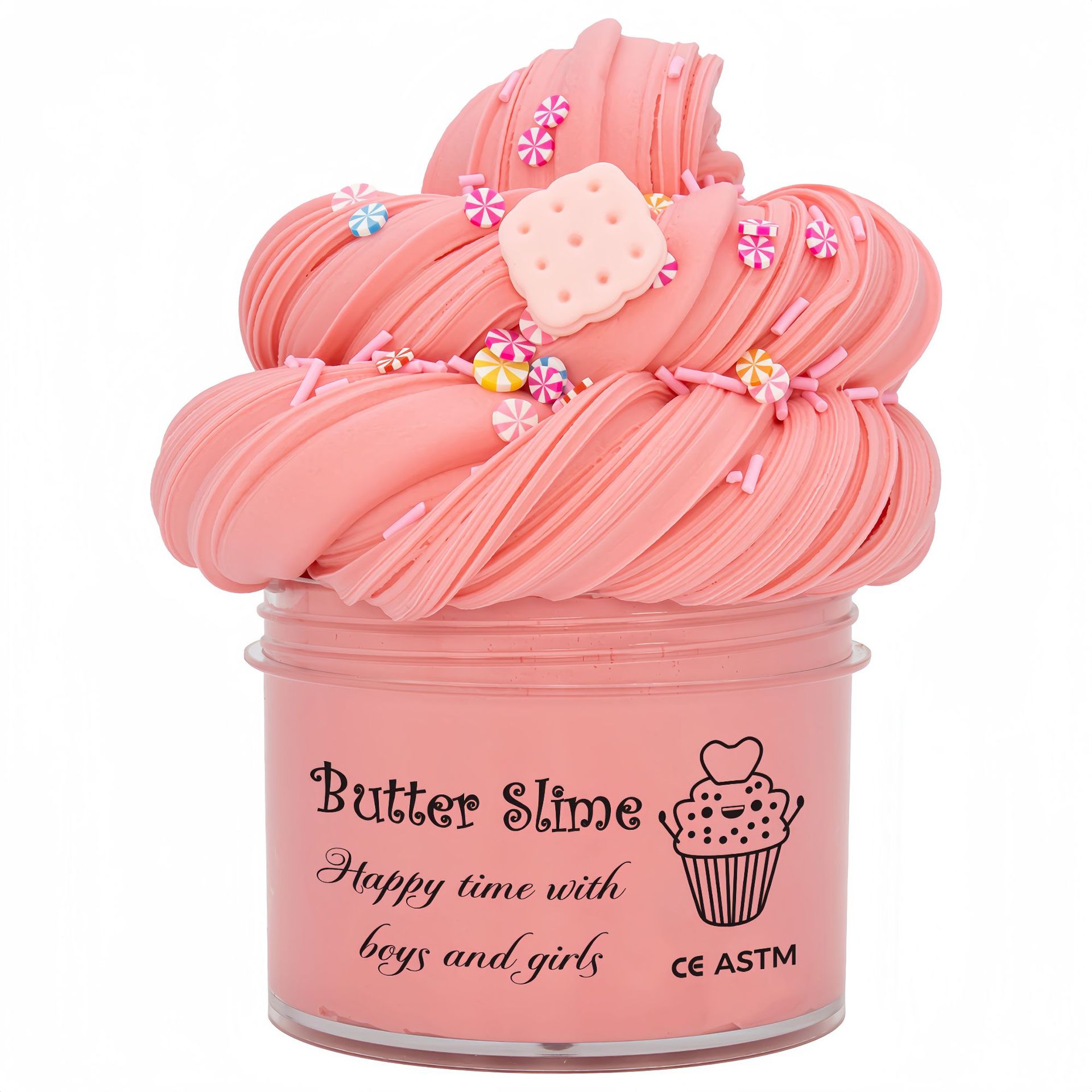70ml Слизм slime печенье любовь хлопчатобумажная оптом из Китая