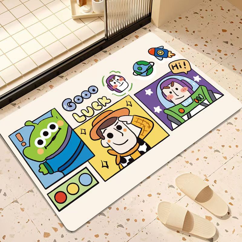 Мультяшная игрушка История ванной комнаты коврик оптом из Китая