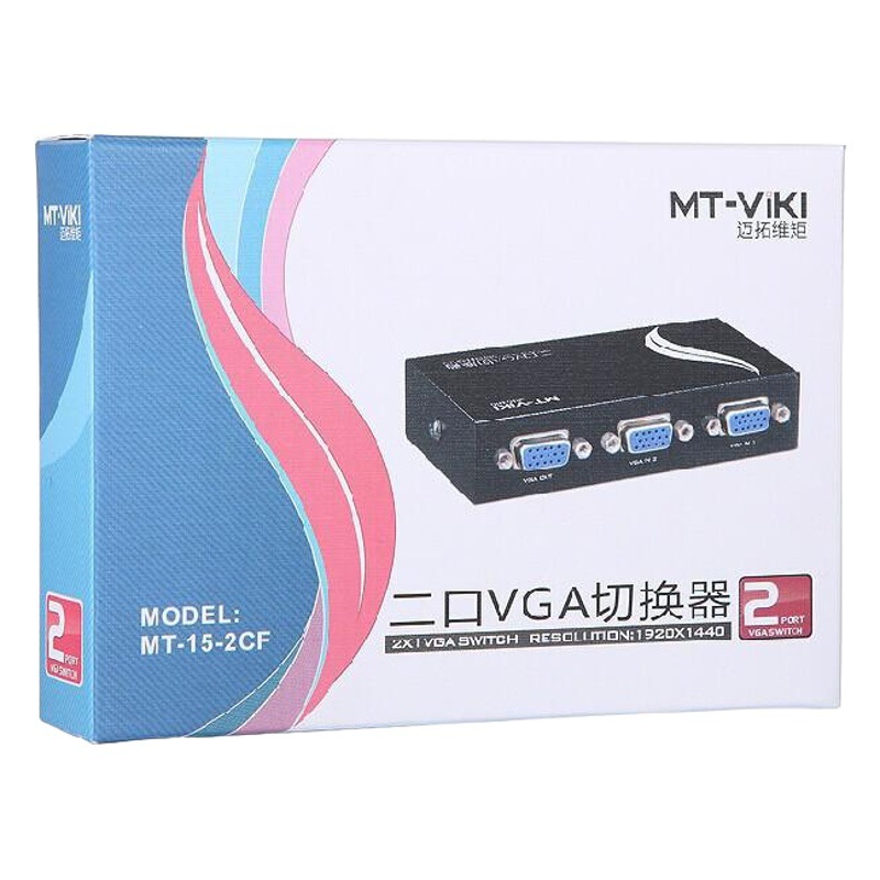 Maituowei Moment MT-15-2CF VGA-коммутатор два-в- оптом из Китая