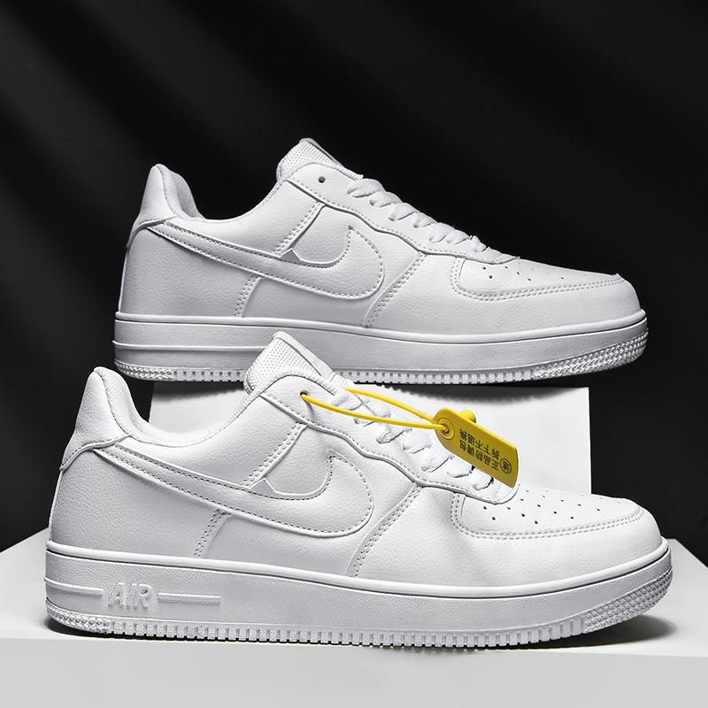 Мужские кроссовки Air Force One белые оптом из Китая
