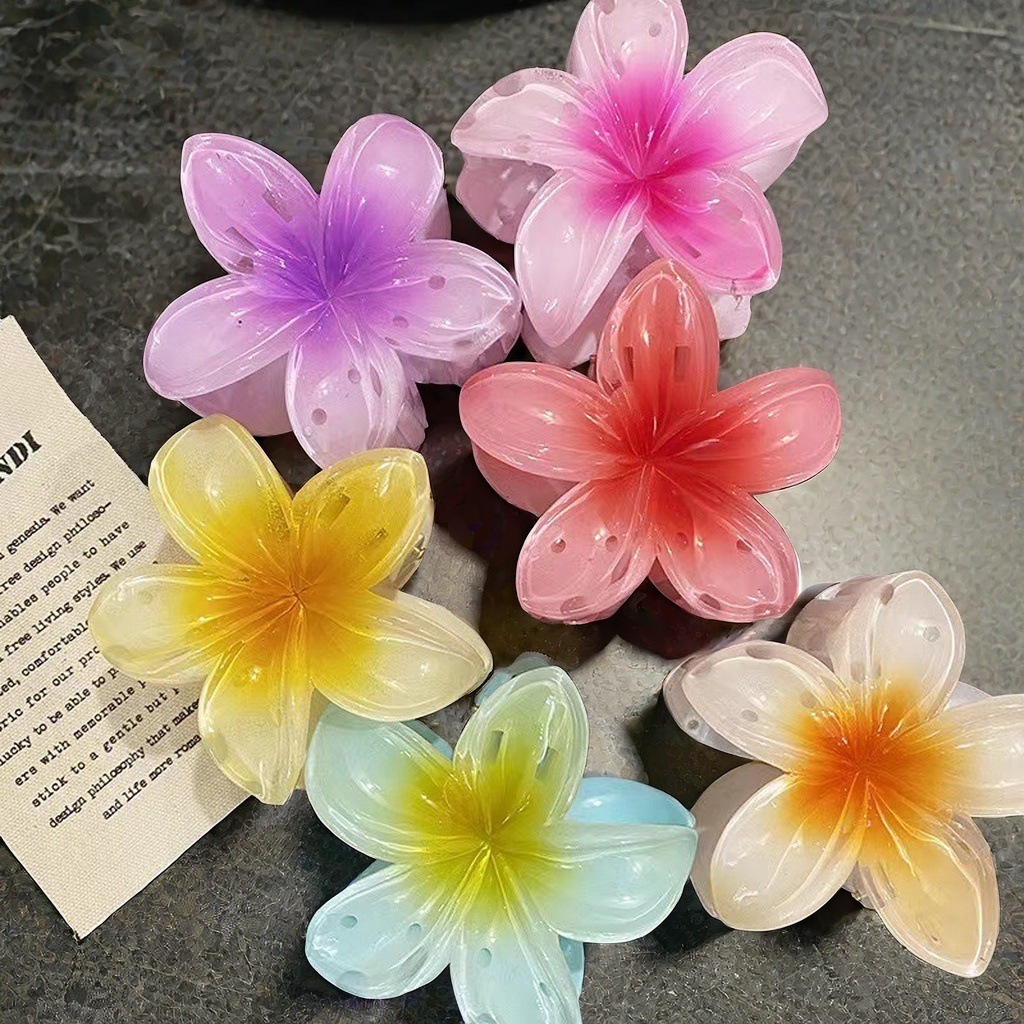 Заколки-цветы Bauhinia оптом из Китая — женские заколки-крабы