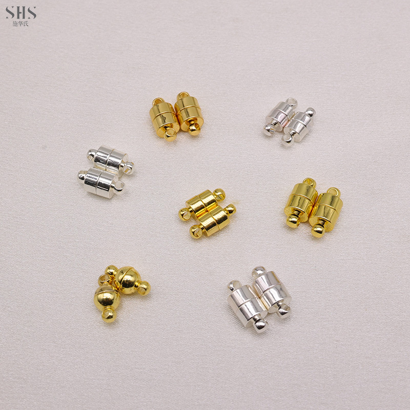 Золотые магнитные пряжки 18K DIY ювелирные аксессуары оптом из Китая