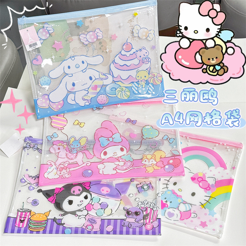 Сетчатая сумка Kuromi Sanrio оптом из Китая