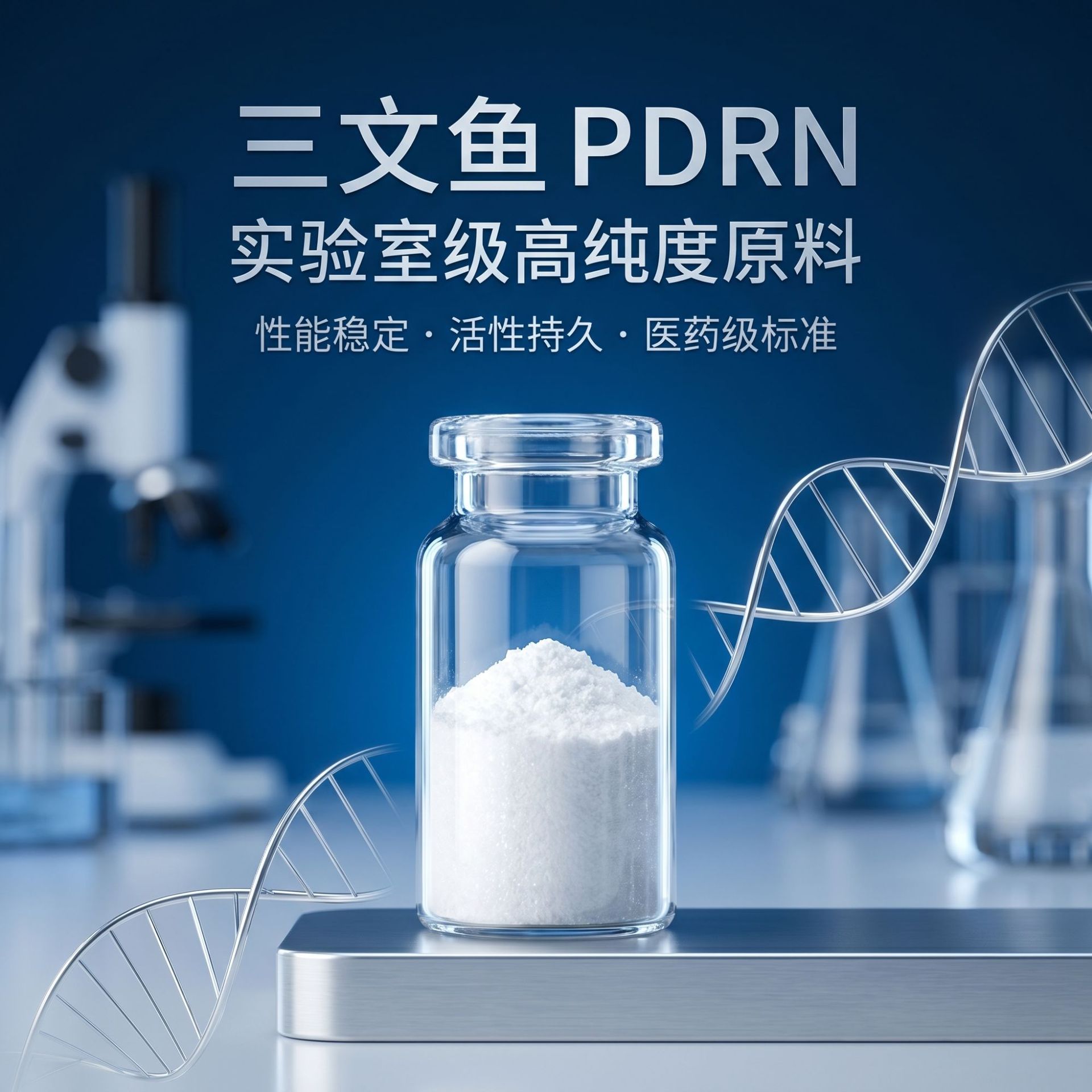 Порошок PDRN из ДНК лосося 99% оптом из Китая