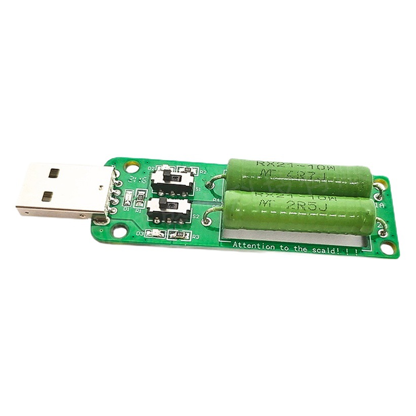 USB электронный модуль нагрузки для теста зарядки 3A/2A/1A оптом из Ки