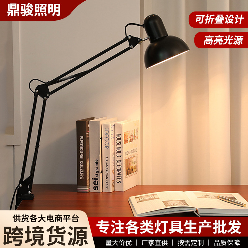 LED лампа-зажим для ногтей и тату оптом из Китая