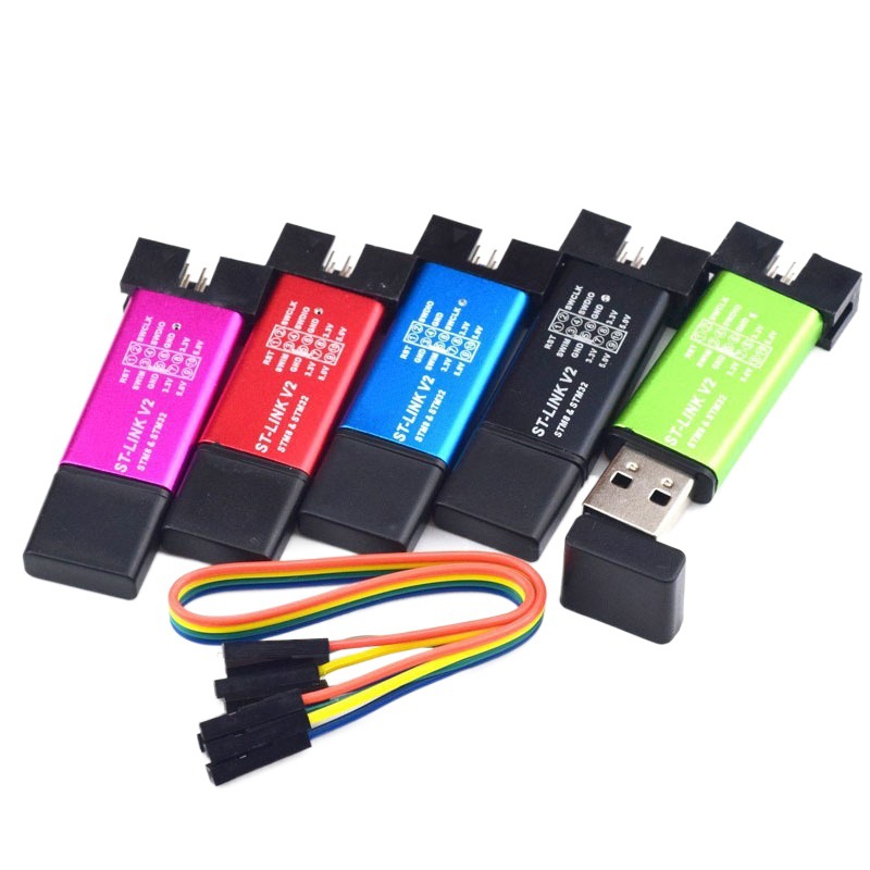 ST-LINK V2 программатор STM8/STM32 оптом из Китая