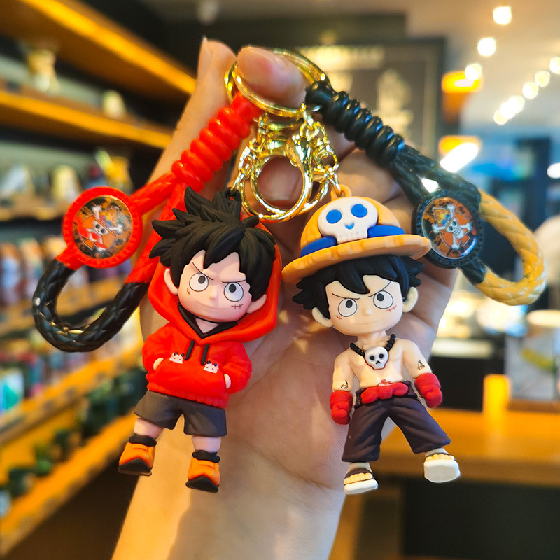 Тканый брелок One Piece Луффи оптом из Китая