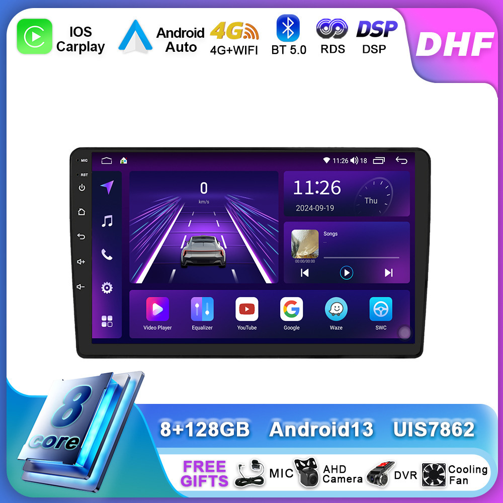 9" Android-магнитола для Audi A4 00-09 — оптом из Китая