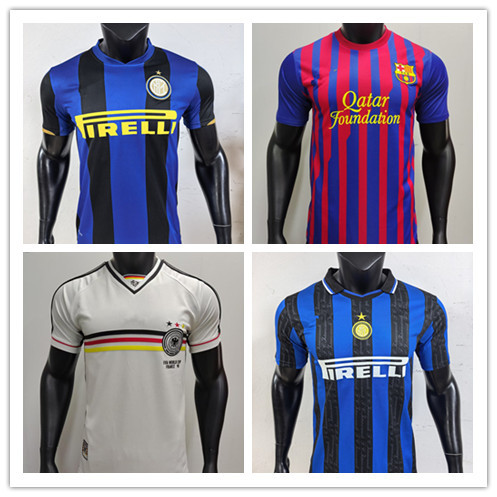 Ретро футболки Santos, Inter, Man City, Real, Barcelona оптом из Китая