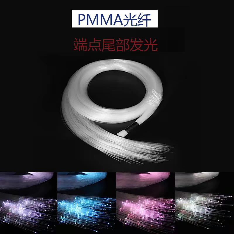Оптоволокно PMMA для авто-декора оптом из Китая