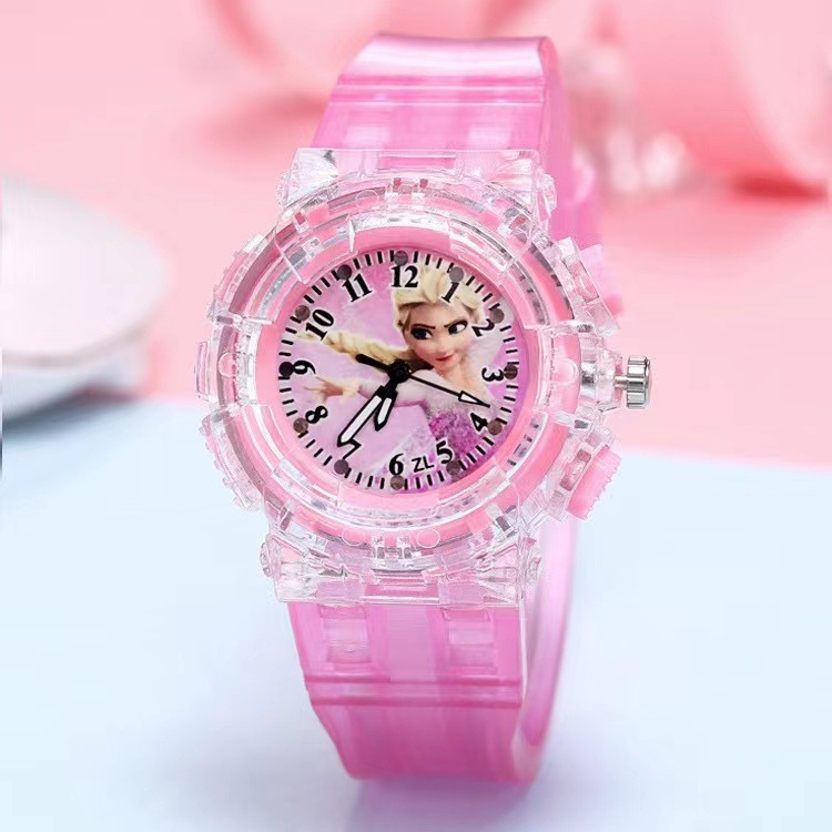 Детские часы Frozen Princess с LED оптом из Китая