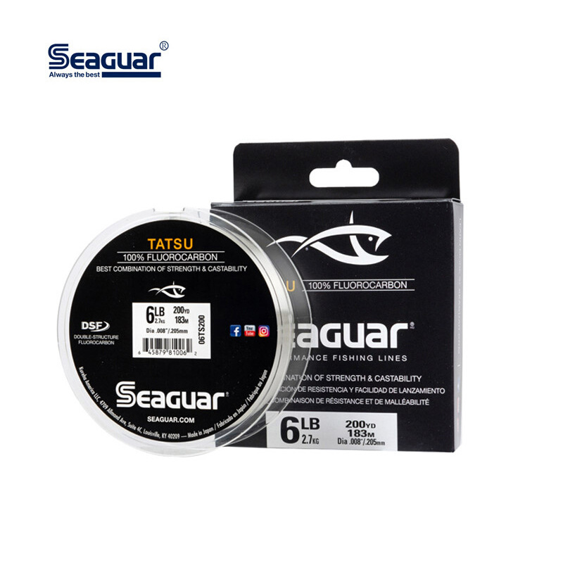Леска SEAGUAR TATSU фторуглеродная 183 м оптом из Китая