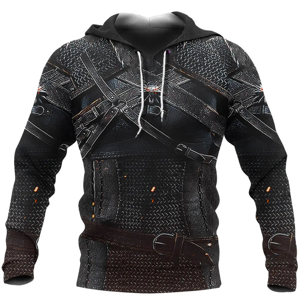 Мужская толстовка с капюшоном 3D-принт Knight Templar оптом из Китая