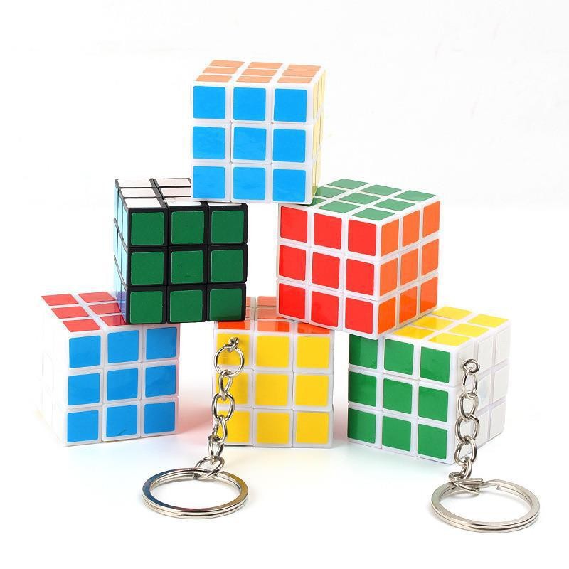 Брелок-кубик Рубика 3x3 мини 3 см оптом из Китая