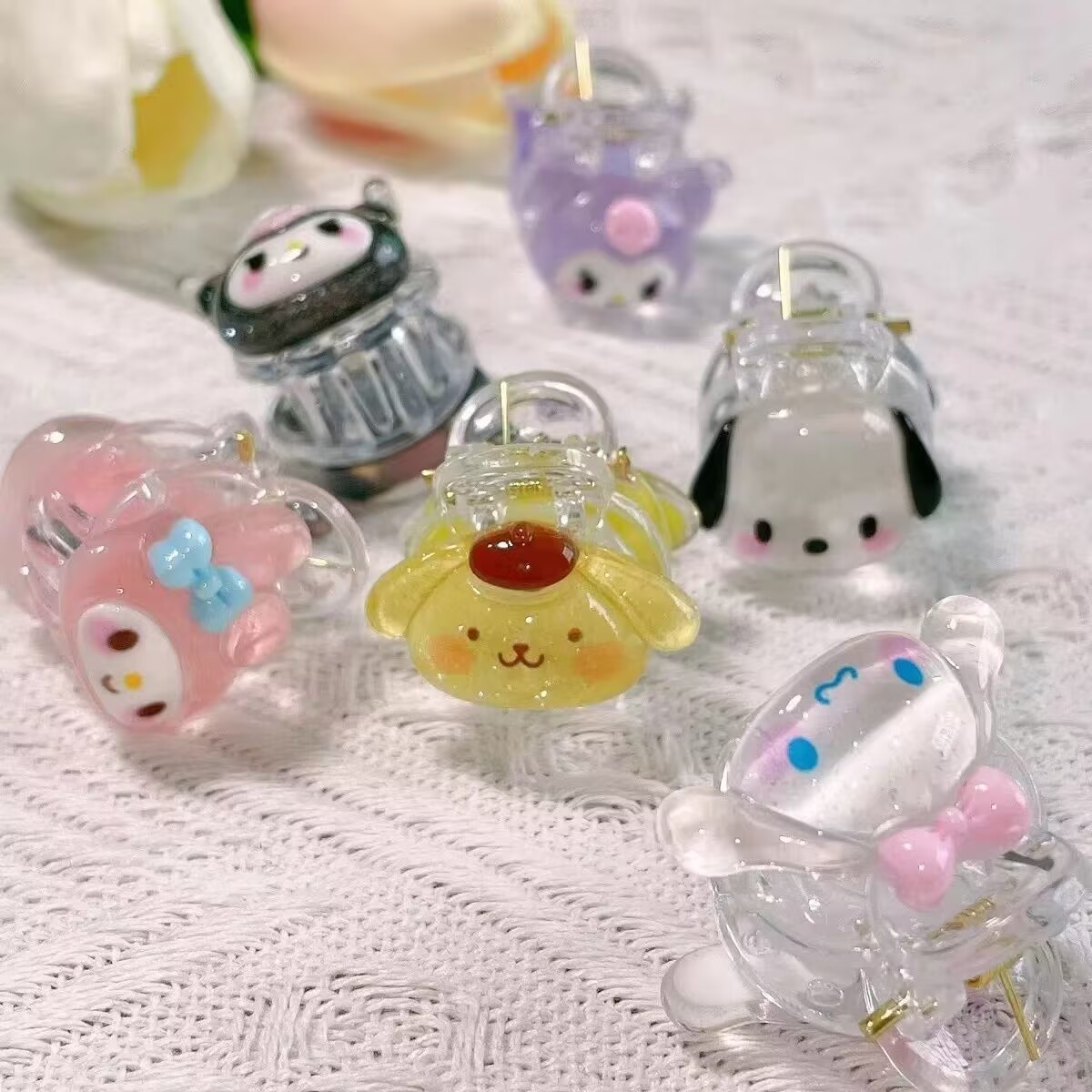 Милый блестящий маленький зажим Sanrio, милый го оптом из Китая