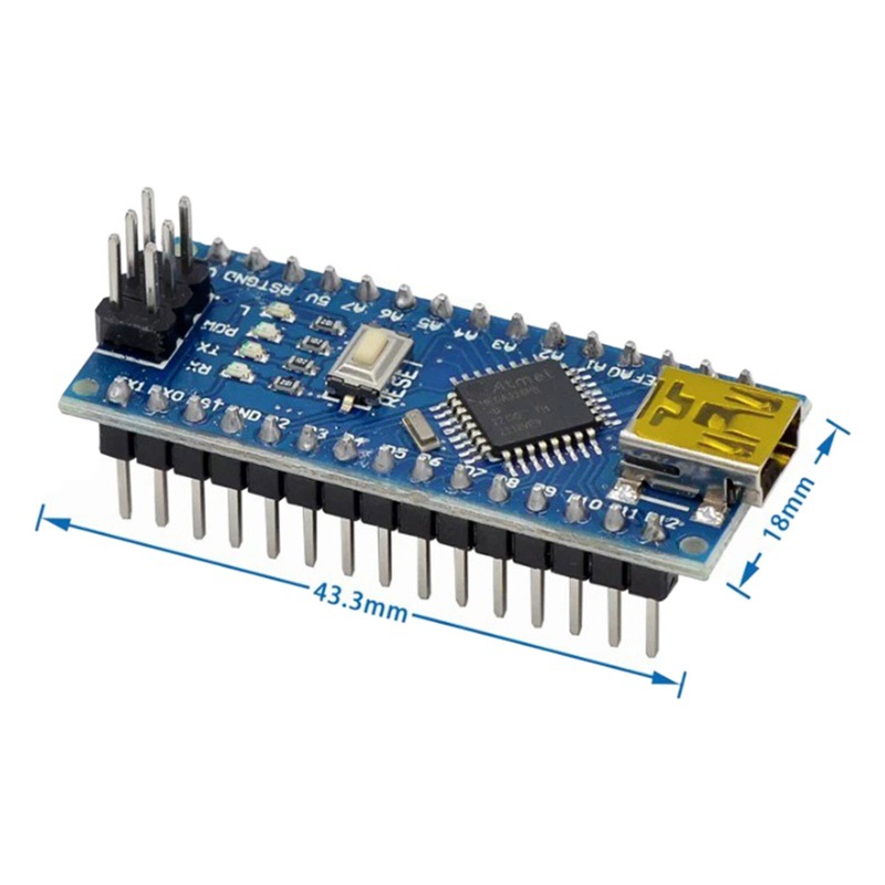 Плата Arduino Nano V3.0 с CH340 ATMEGA328P — оптом из Китая