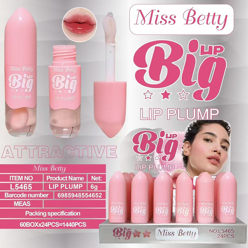 Масло для губ MissBetty оптом из Китая — стойкий цвет, 6 оттенков