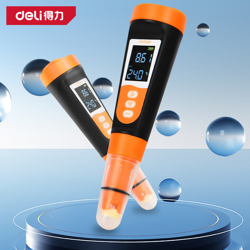 Тестер pH воды Deli DL339002 оптом из Китая