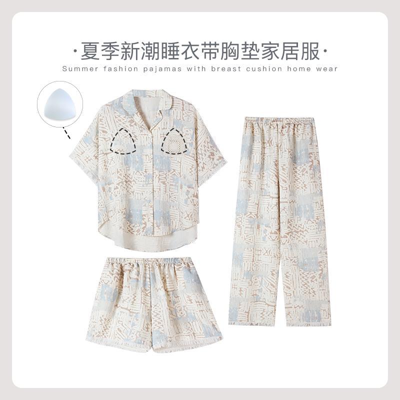 Женские пижамы Li Yinxia из пузырчатого хлопка с оптом из Китая